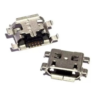 Conector Carga Power Micro Usb Jack 5 Pinos V8