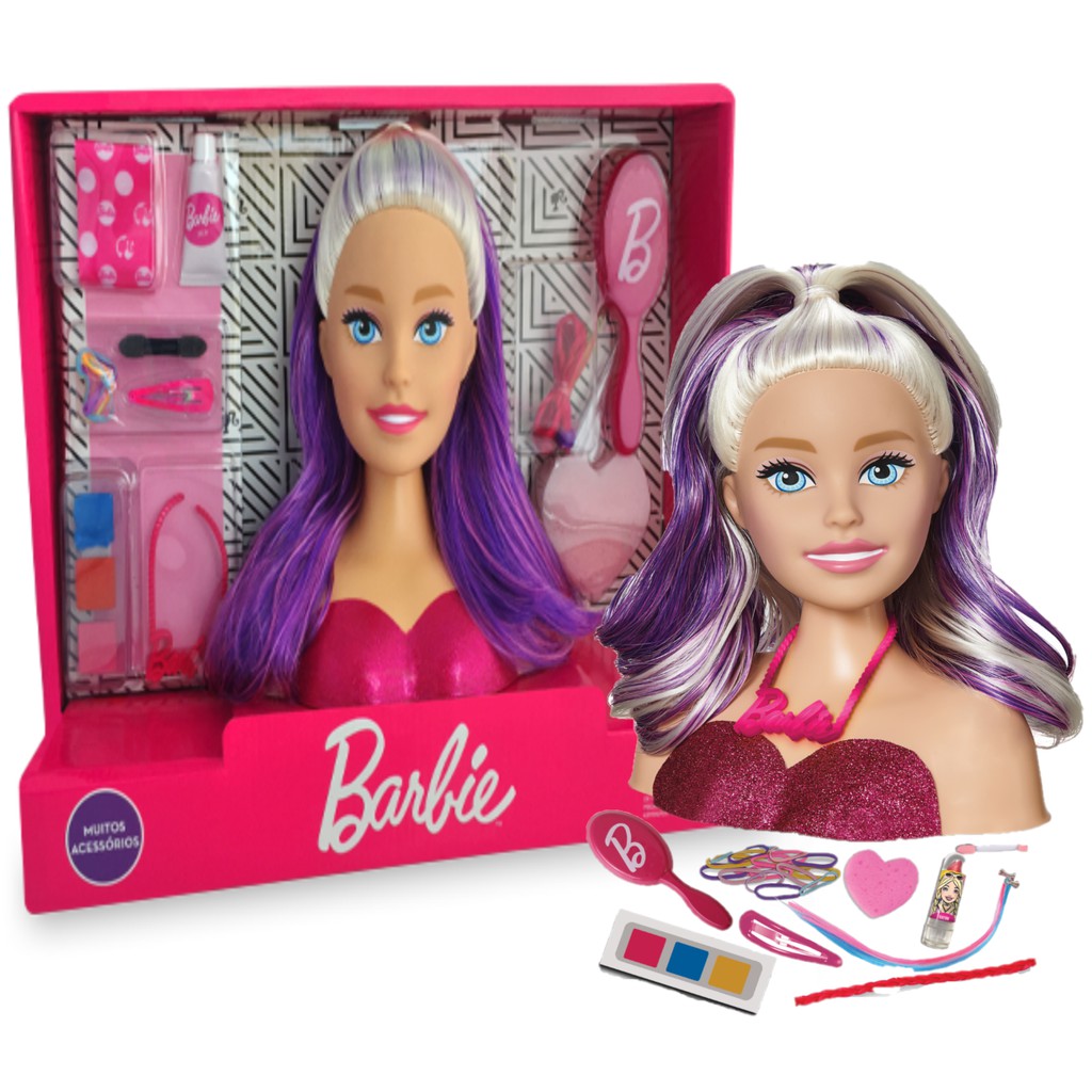 Boneca Barbie Maquiagem Styling Faces 1265 Pupee - TudodeFerramentas -  Levando Praticidade ao seu Dia a Dia