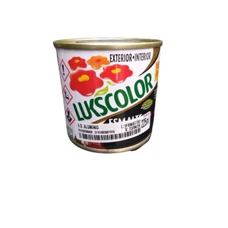 Esmalte Sintético Cor Alumínio Base de Solvente 225ml - Lukscolor