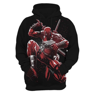 Blusa de hot sale frio do deadpool