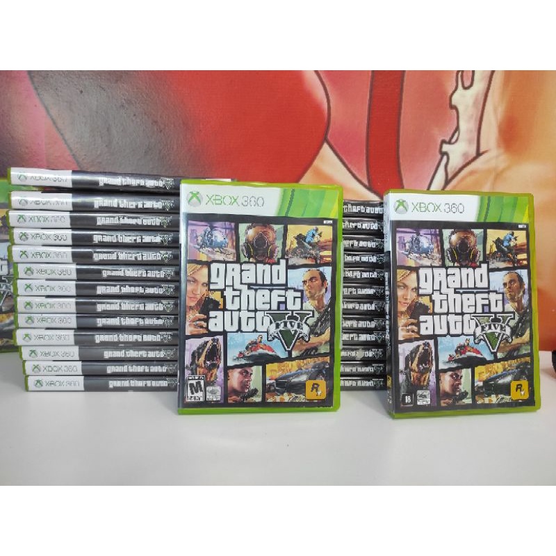 Jogo GTA V - Xbox One Mídia Física Usado