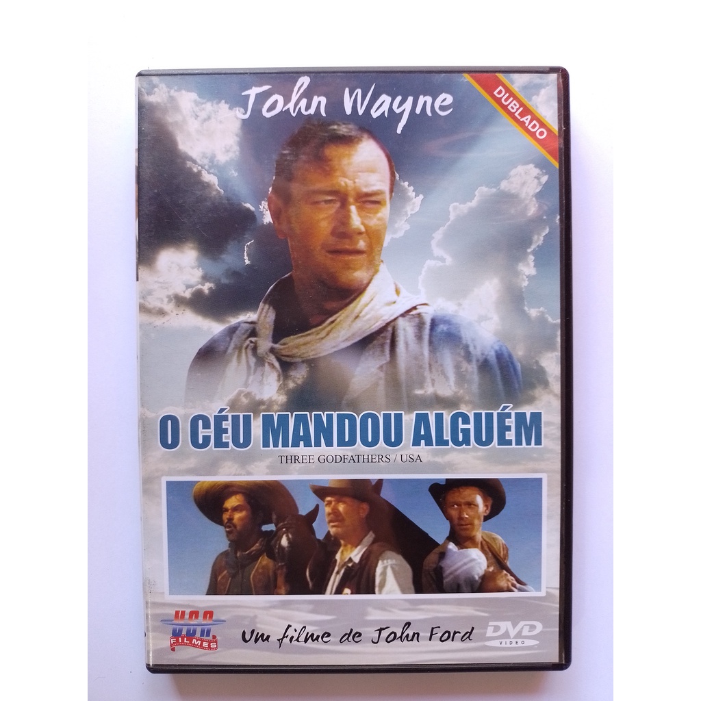 Dvd O Céu Mandou Alguém John Wayne Dub Leg Original | Shopee Brasil