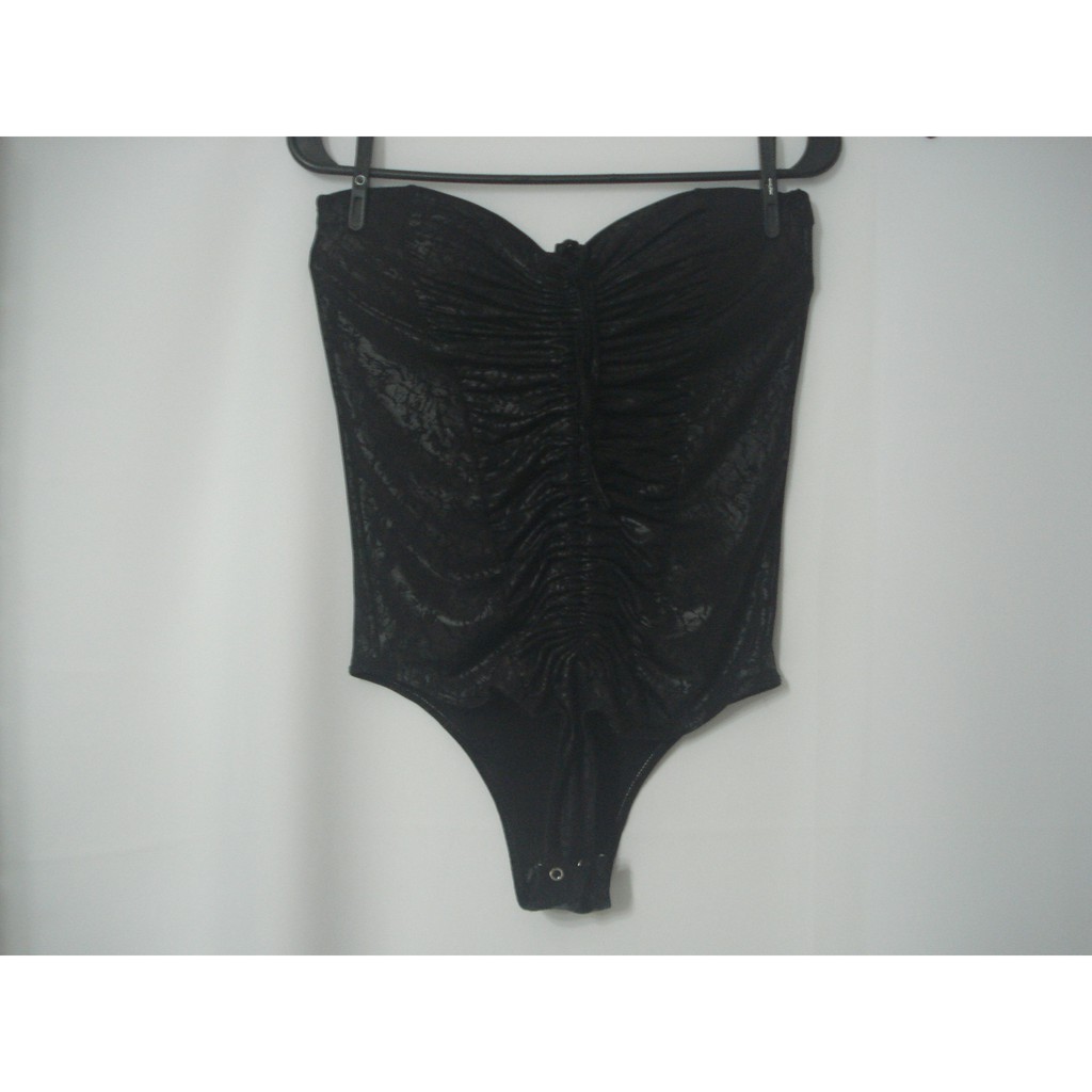 body tomara que caia preto - La Magie Clothes