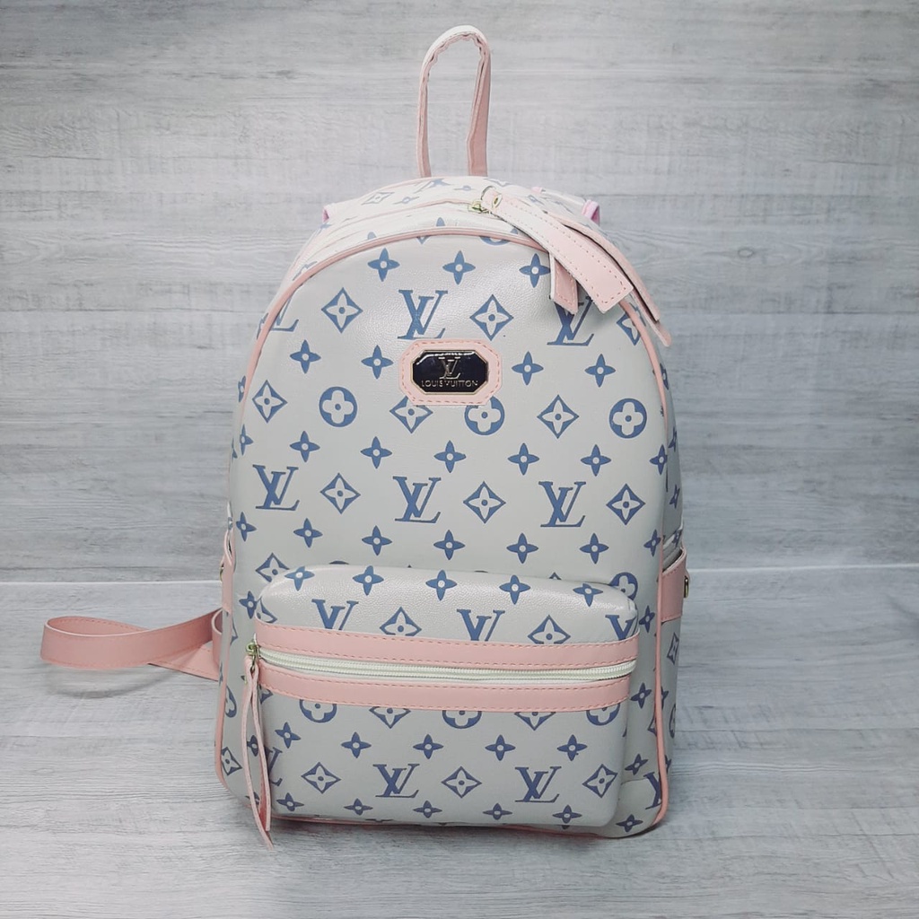 Mochila Bolsa Em Couro Reforçada Louis Vuitton Luxo Unissex Feminina  Masculina SUPER DESCONTO