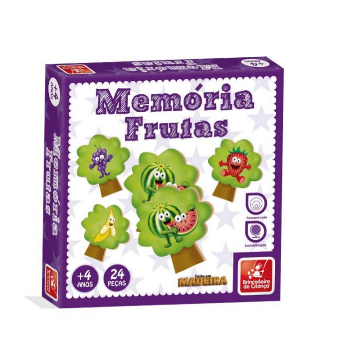 Jogo da memória frutas - PedagogiaCriativa0