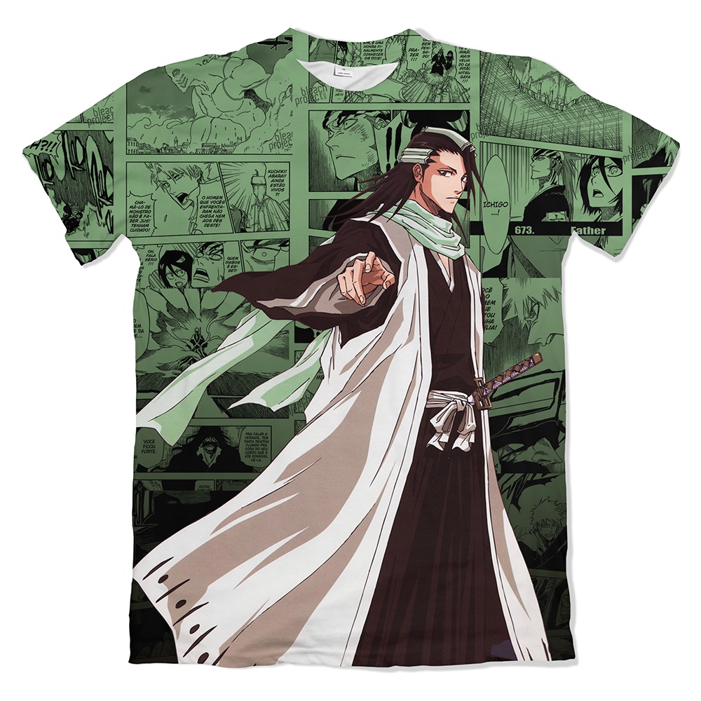 Camiseta bleach byakuya kuchiki full hd 03