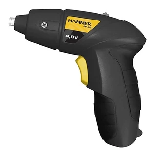 Parafusadeira A Bateria 4,8v S/fio C/13 Pcs Hammer - Pf48