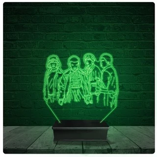 Luminária Abajur Acrílico Led - Stranger Things 12