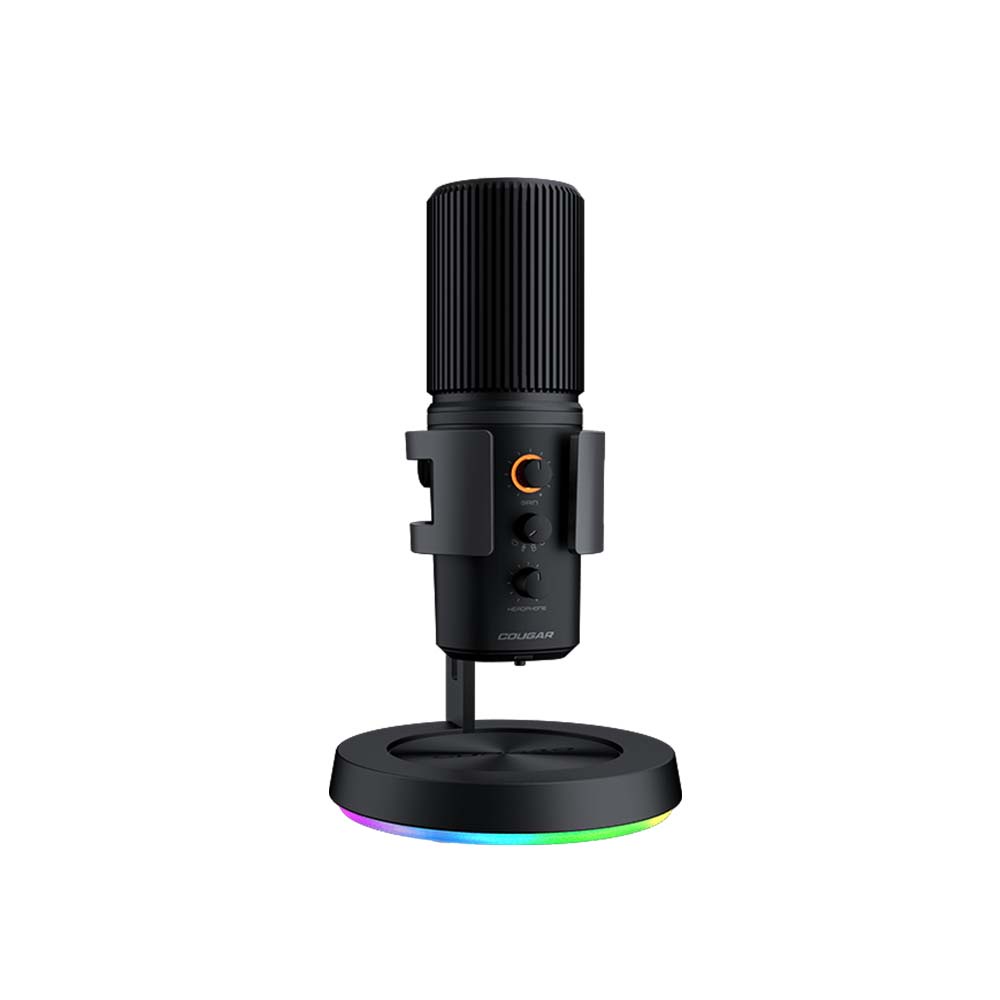 Microfone Cougar SCREAMER-X, Base Rgb, USB - 3H500MK3B.0001