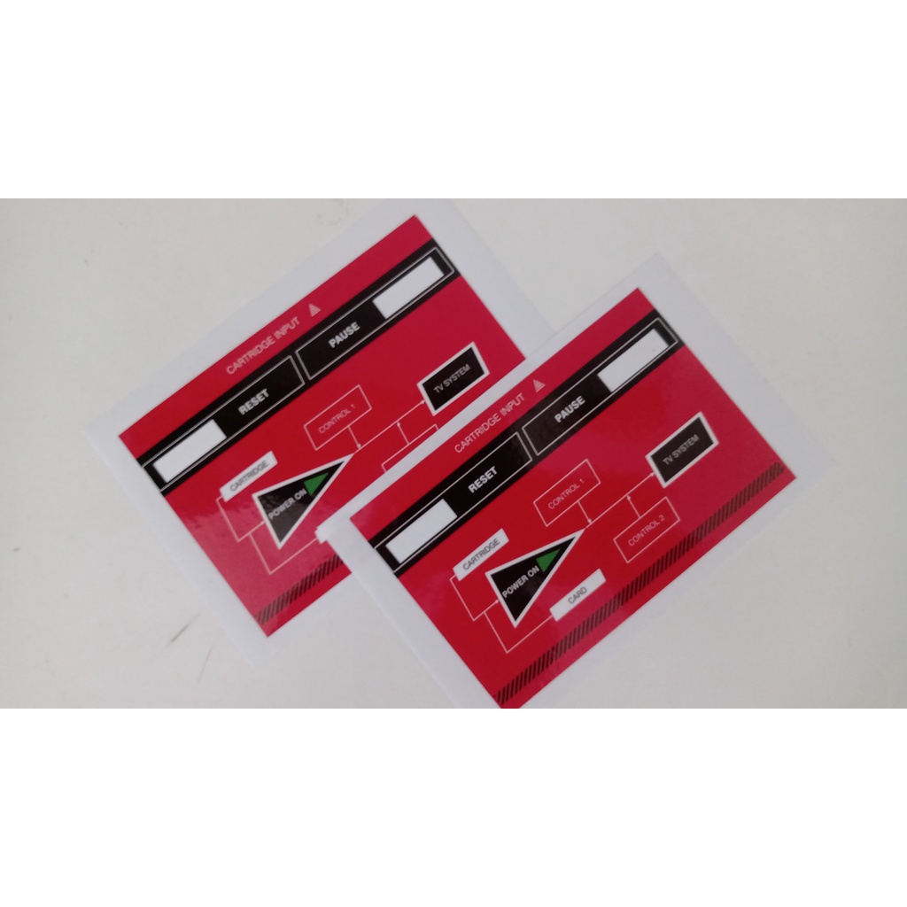 Adesivo de substituição do painel do console do Master System 1 ou 2 ...