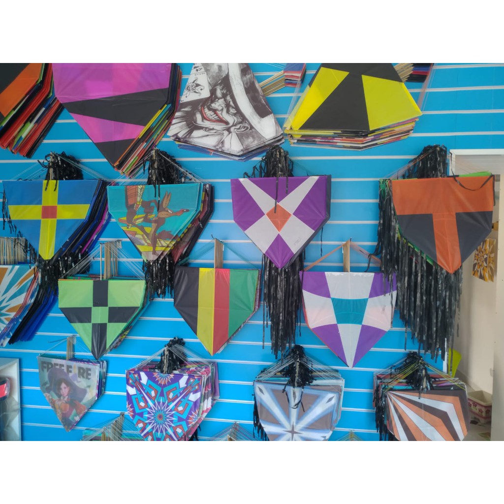 10 pipas de 55 cm com rabiola diversos modelos | Shopee Brasil