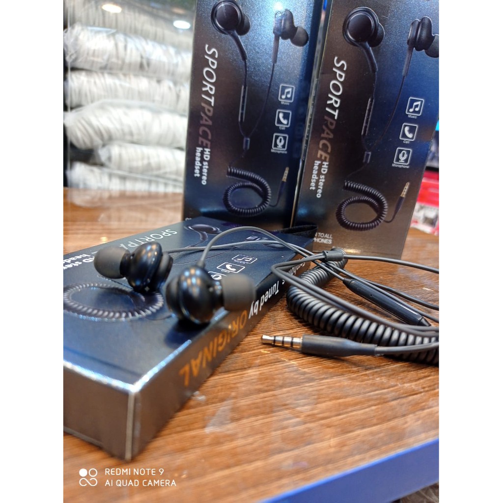 Fone de ouvido Sport PACE HD Estereo P2 PARA TODOS OS CELULARES Shopee Brasil