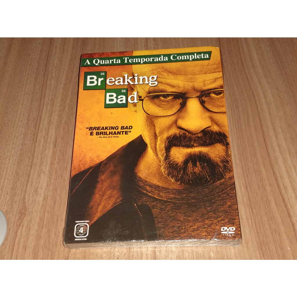Box DVD Lacrado Breaking Bad 4 Quarta Temporada Completa | 4 Discos ...