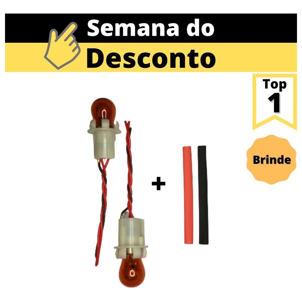 Kit Para Fazer Seta Conjugada Soquete + Lâmpadas + Brinde | Shopee Brasil