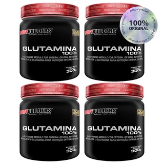 Kit 4x L-Glutamina 300g - Bodybuilders