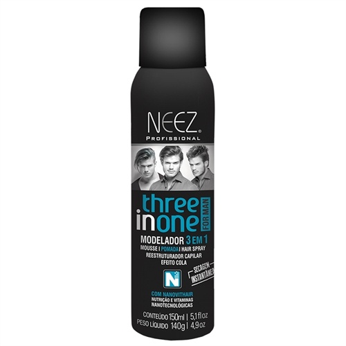 Neez Three In One Modelador 3 em 1 150ml | Shopee Brasil
