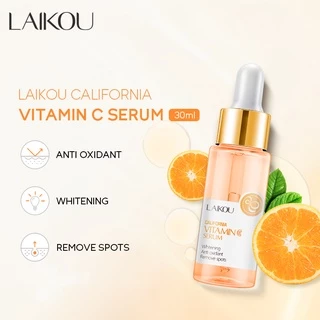 Essência Facial Laikou Vitamina C, Remover Rugas, Reduzir Manchas 30ml em Oferta na Shopee
