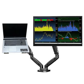 Suporte Notebook Kit Bandeja Snb-8 + Suporte De Pistão F160n