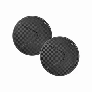 Tela Para Alto Falante 6 Polegadas Classic Preta Par (2 peças)
