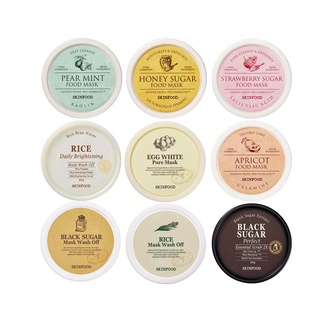 skinfood food mask & scrub mask 9 type