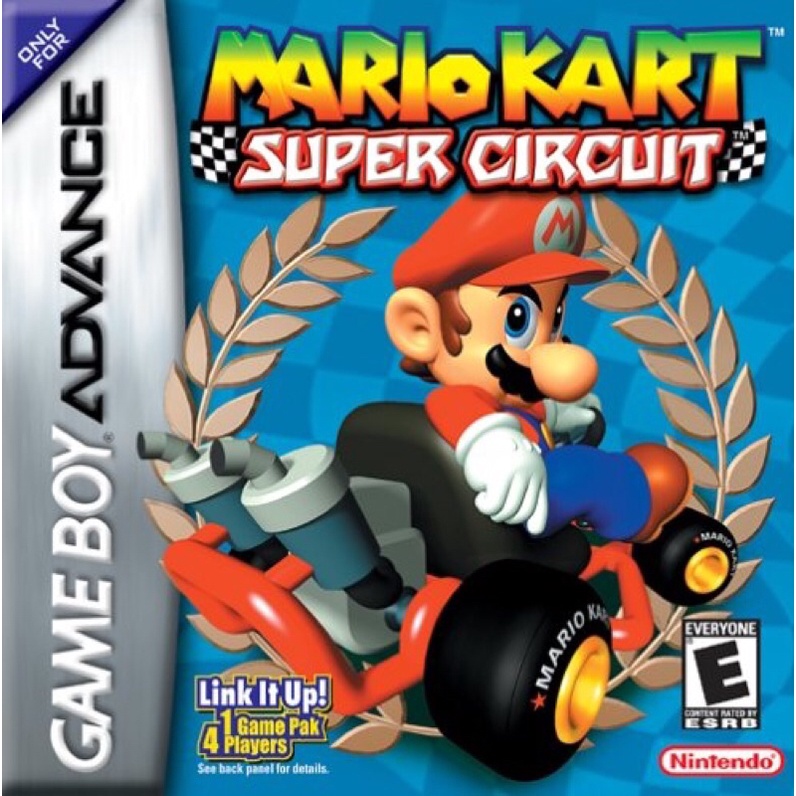 Jogo Gba Mario Kart Game Boy Advance