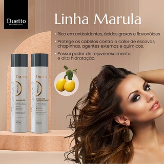 Kit Shampoo + Condicionador Marula Duetto