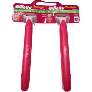 Aparelho Depilar Gillette Prestobarba Ultragrip Feminino Aloe Vera (02 unidades)