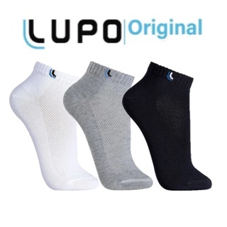 Kit 3 Meias Lupo Soquete Cano Curto Masculina Feminina Algodão