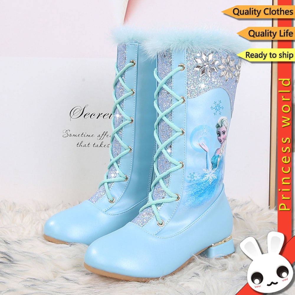 Bota frozen hot sale azul