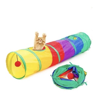 Tunel Colorido Para Gatos