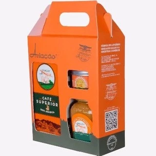 Kit Aviação Especial 100 anos (café + doce de leite + manteiga lata)