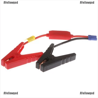 Ayellowgod Cabo De Reforço Jumper Braçadeira Carro Bateria Jump Starter Evitar Carga Reversa