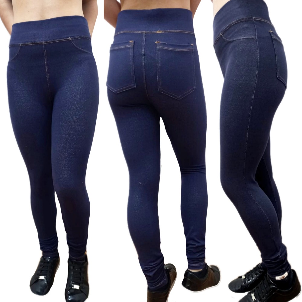 Calça Legging Jeans Original E…