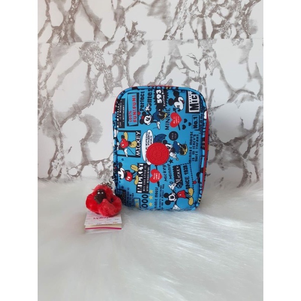 Estojo 100 Pens Kipling Nova Coleção Disney - Azul