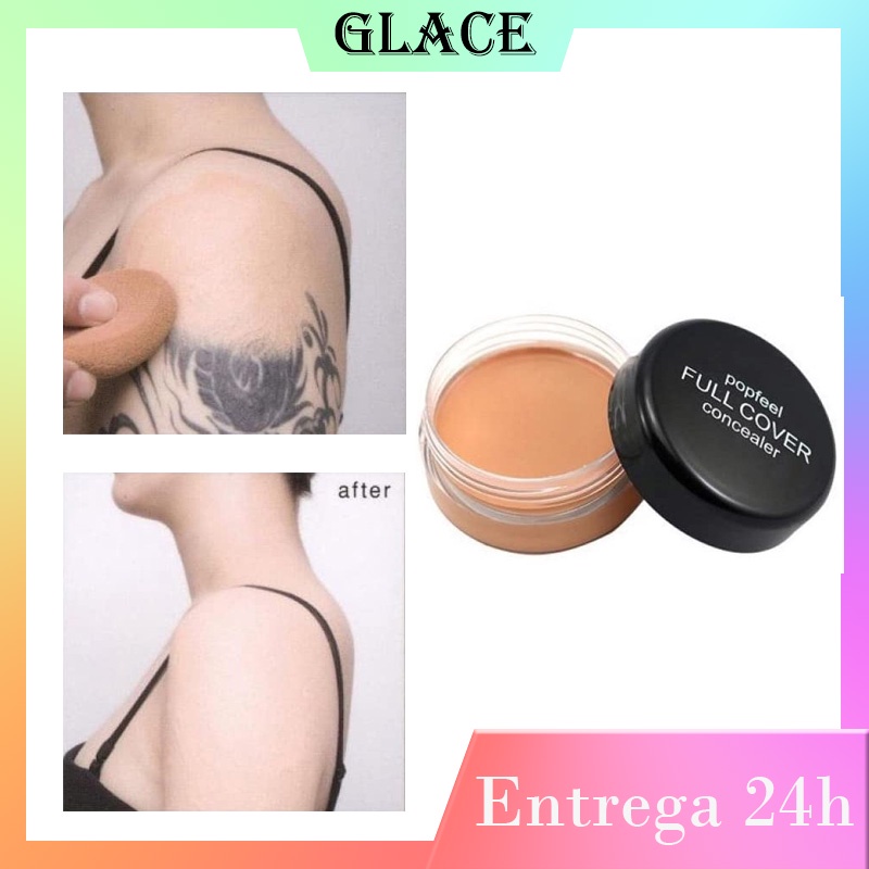 [Entrega 24h] POPFEEL Base Corretiva/Completa De Longa Duração/Para Maquiagem Facial
