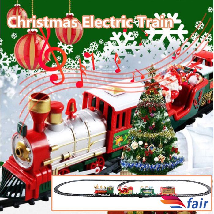 Brinquedo elétrico de Natal de 2022, trem, trem, elétrico pa