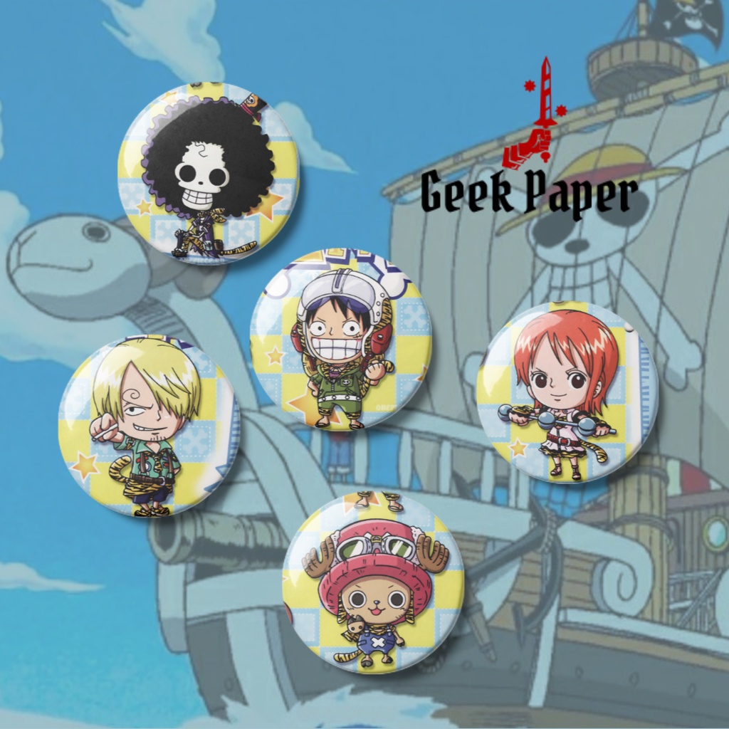 Pack de 2 Badges One Piece - Nami & Arlong - Cinereplicas