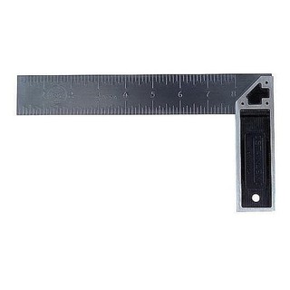 Esquadro Em Aço Com Base De Metal 8 - Stanley