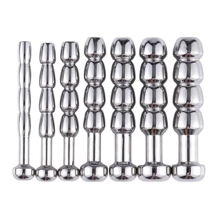 Metal Oco Plug Pênis Uretra Cateter BDSM Masculino Maca Dilator Uretrial Brinquedo Erótico Para Homens Adultos Brinquedos Do Sexo