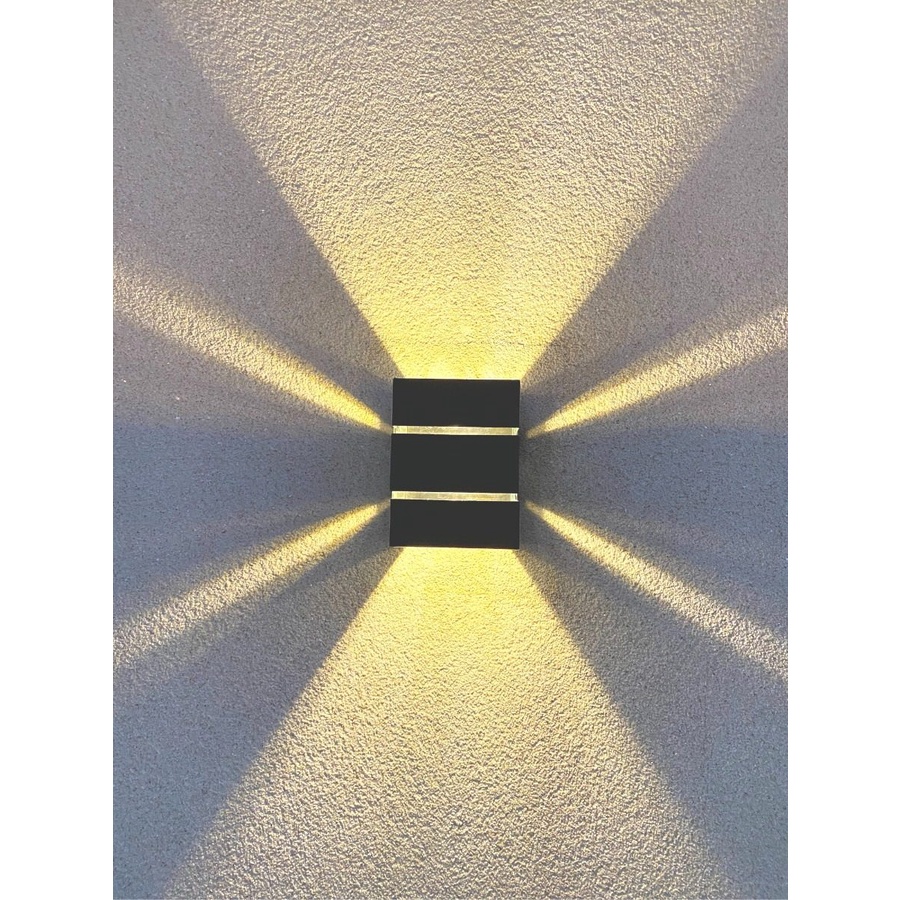 Arandela Alumínio Externa Iluminação Parede, Muro Bivolt MF115 (Branco)