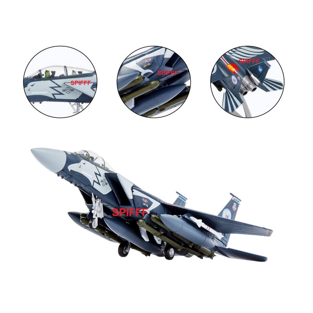 Miniatura Avião de Caça Mcdonnell Douglas F-15 E Strike Eagle