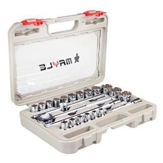 Jogo De Soquete 8 A 32mm C/ 23 Peças 110023 - Mayle