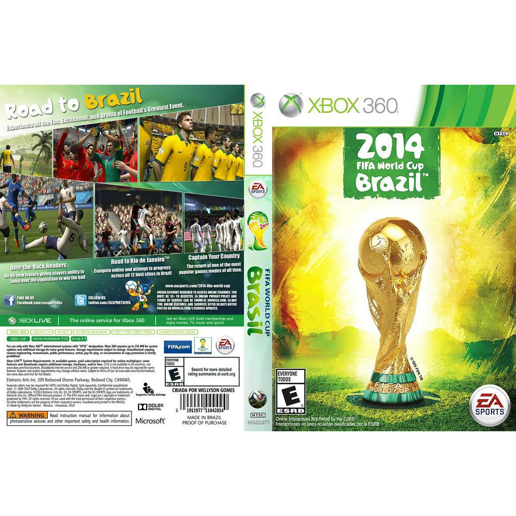 Jogo Copa do Mundo FIFA Brasil 2014 - Xbox 360 - MeuGameUsado
