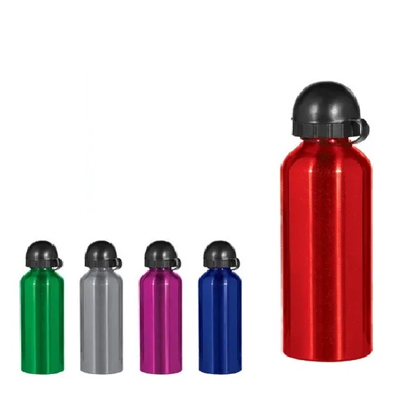 Garrafa Térmica Squeeze Inox 500Ml Vermelho Para Água Suco - Camicado