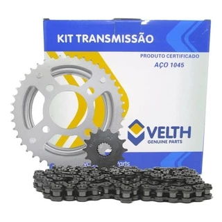 Kit Relação Yamaha Fazer 250 2006 A 2017 Velth