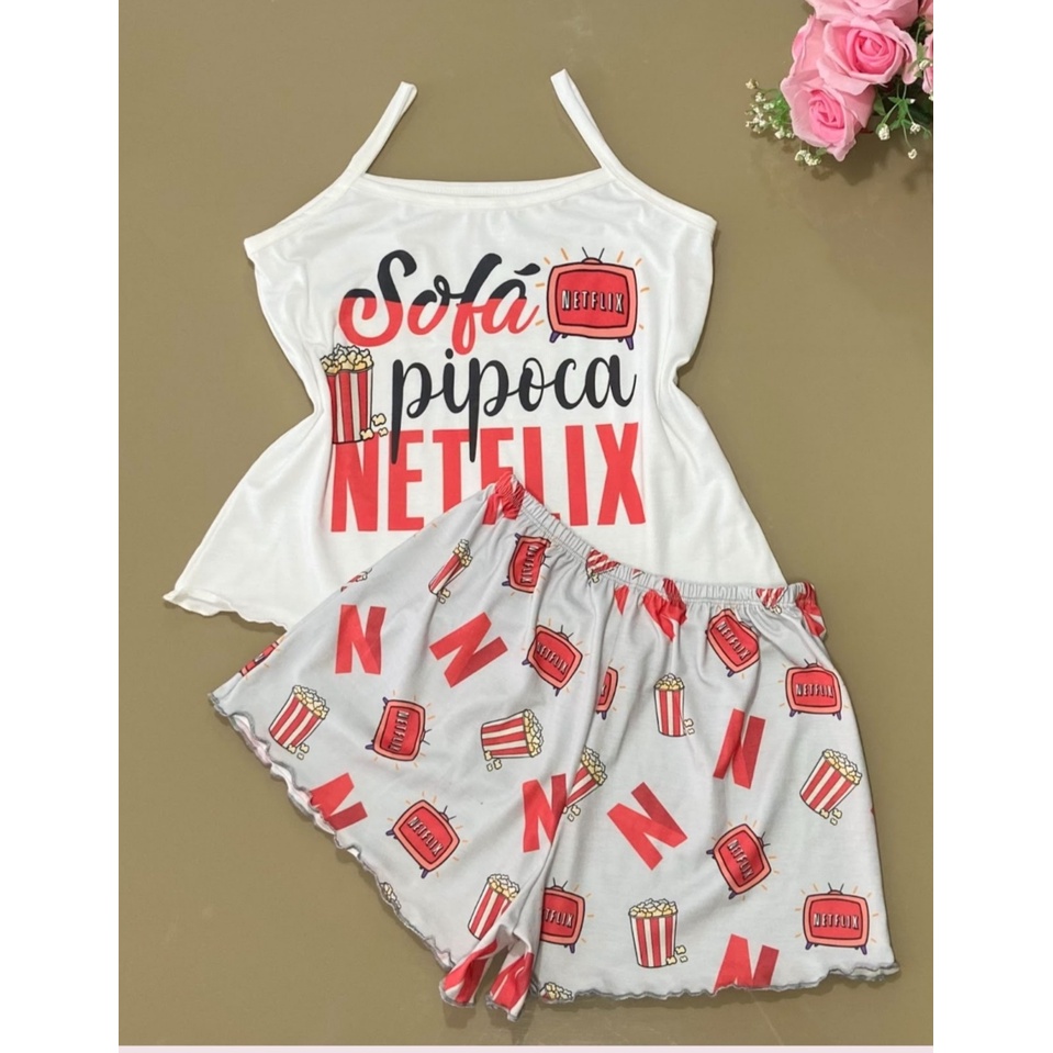 Pijama Adulto Netflix  Elo7 Produtos Especiais