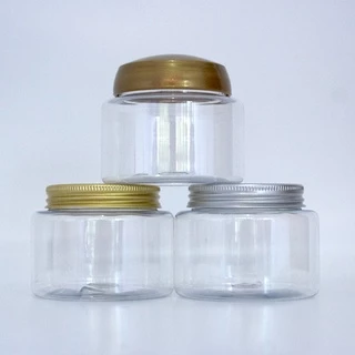 Pote Pet Redondo Cristal 200ml/200gr c/ tampa