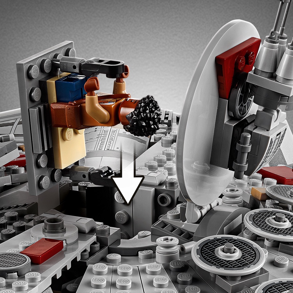 ❤︎❤︎❤︎ LEGO MILLENNIUM FALCON 75257 | Shopee Brasil