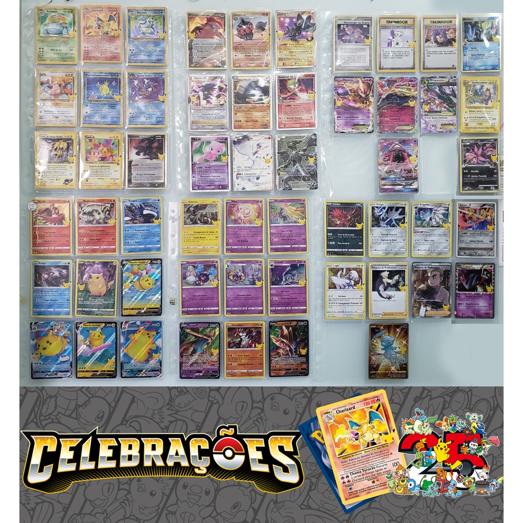 Carta Pokémon Gyarados Sombrio Coleção Celebrações