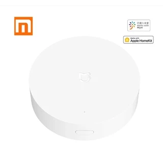 Versão Global Xiaomi Mijia Gateway Multimodo Inteligente Hub ZigBee 3.0 WIFI Malha Bluetooth Para APP Mi Homekit